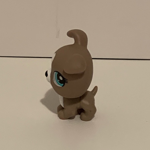 🐶 [4/$25] LPS LITTLEST PET SHOP #1463 GREY BOXER RUSSEL TERRIER DOG 🐶 - Picture 2 of 5